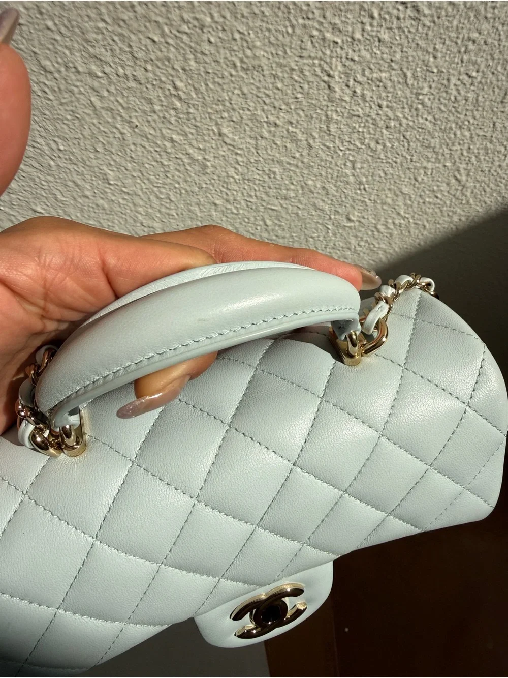 CHANEL light blue